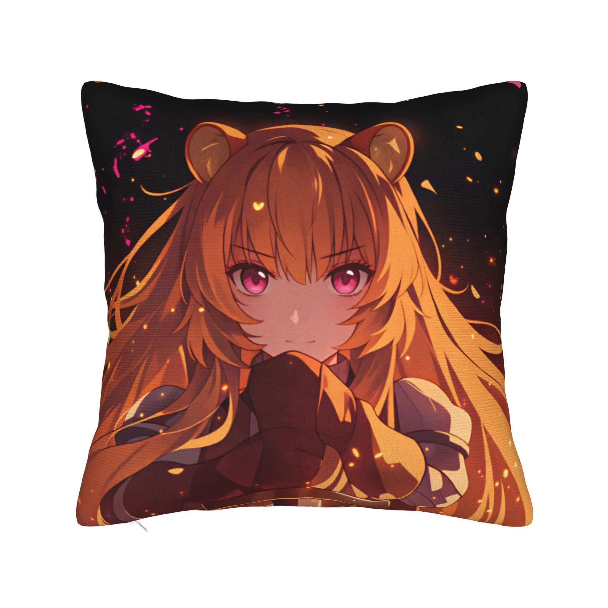Raphtalia S-Shield Hero TRotSH Pillow Cover  Custom Cushion Cover Funny Pillow Case For Wedding Party Home Decor