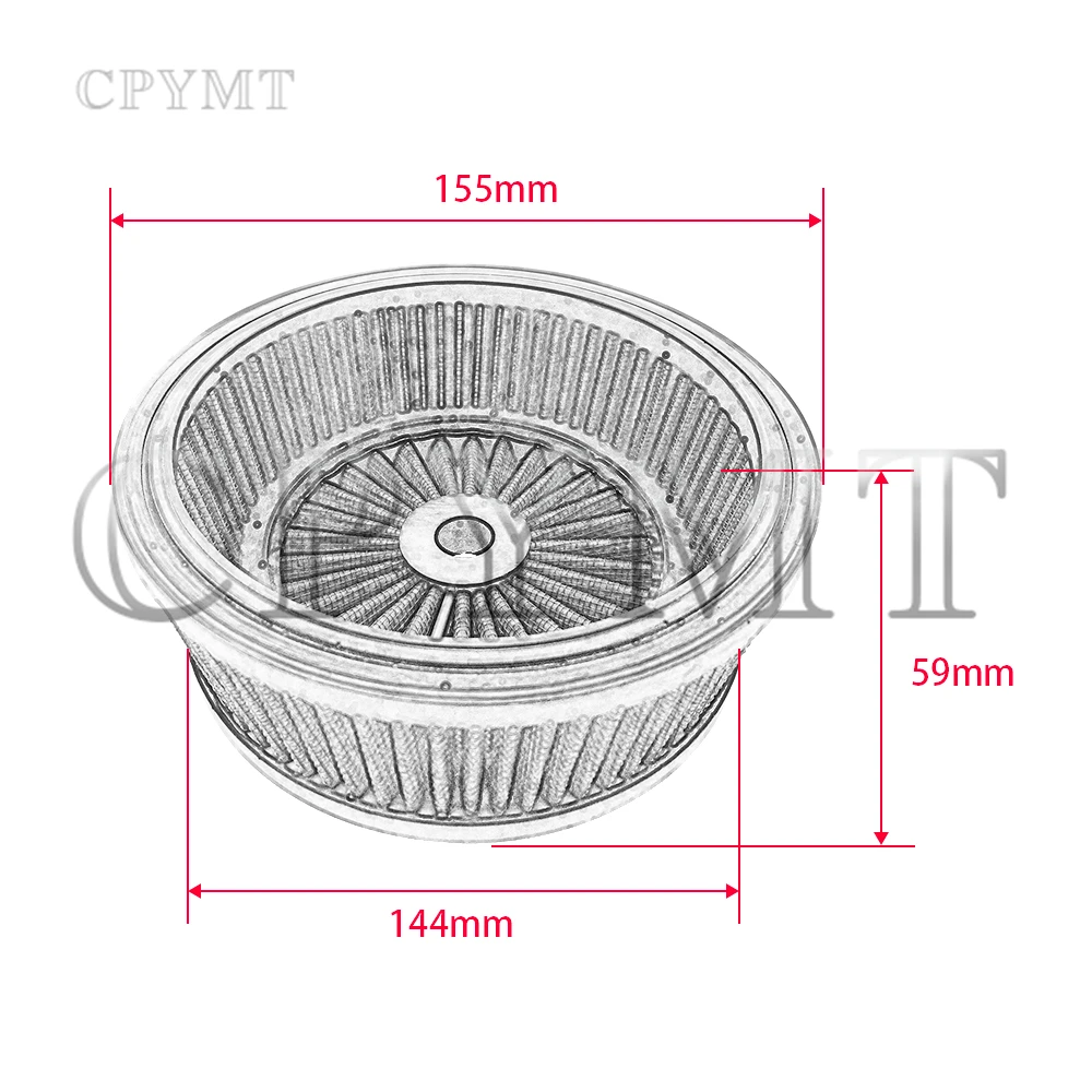 Black Red Blue Air Filter Repalecment Element Air Cleaner Core Fit For Harley Sportster XL Touring Road King Dyna Softail