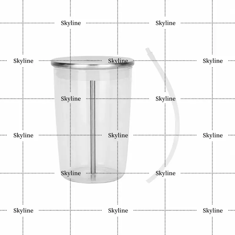 For Jura Coffee Machine Glass Milk Cup Pot Milk Frother Accessories Compatible With ENA8 Z6 X3 X7 HP3 1 2