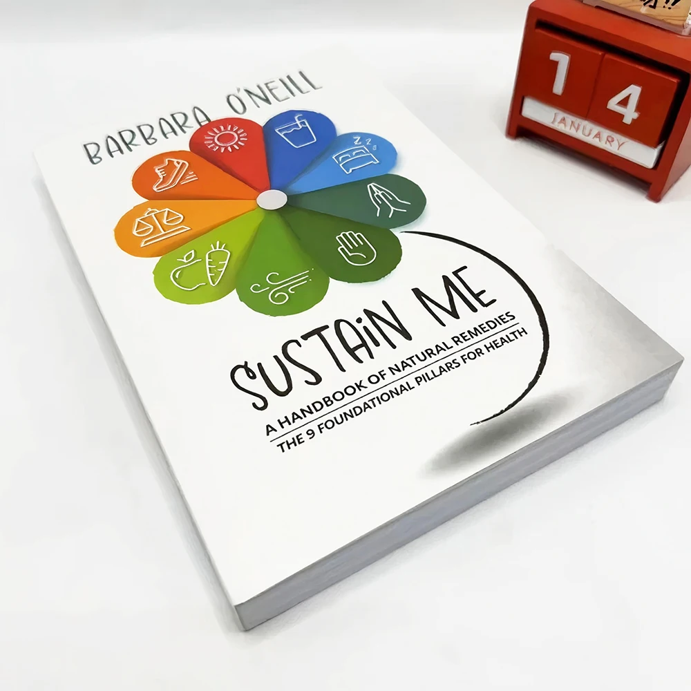 2024 Neu „The 9 Foundational Pillars for Health Guide Book Sustain Me A Handbook of Natural Remedies in englischer Taschenbuch