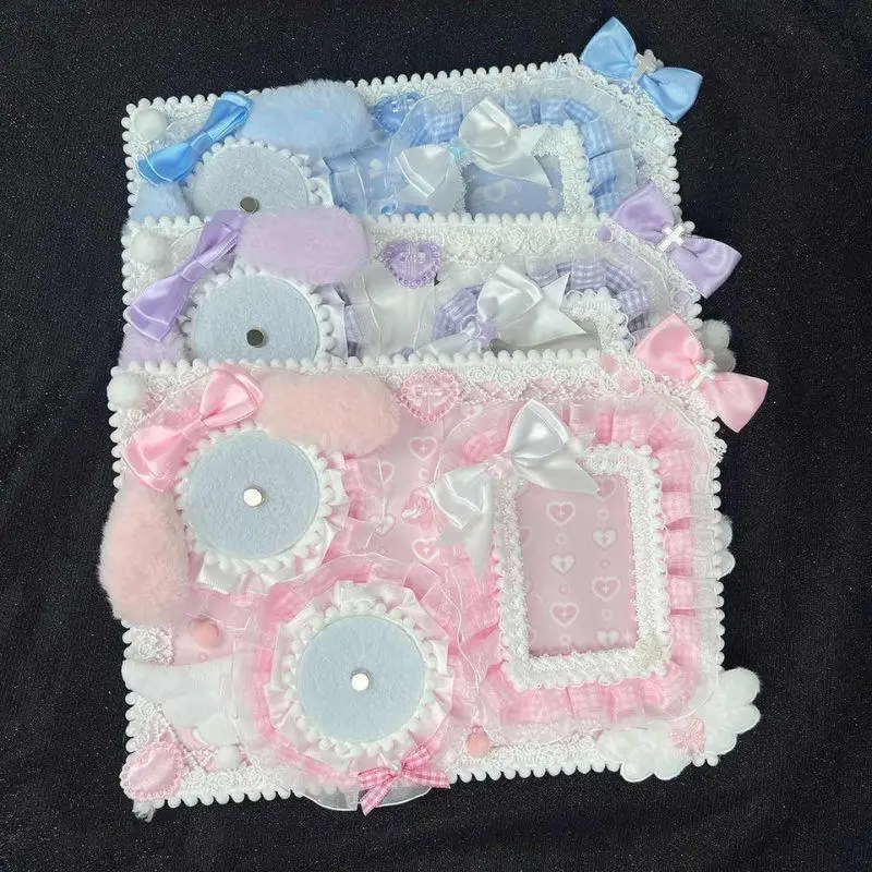 لطيف Itabag أنيمي شارة مجموعة حامل ديكور Kawaii الحلوى رقيق الأرنب الشريط الدانتيل Ita حقيبة إدراج الملحقات شارة عرض المجلس #2