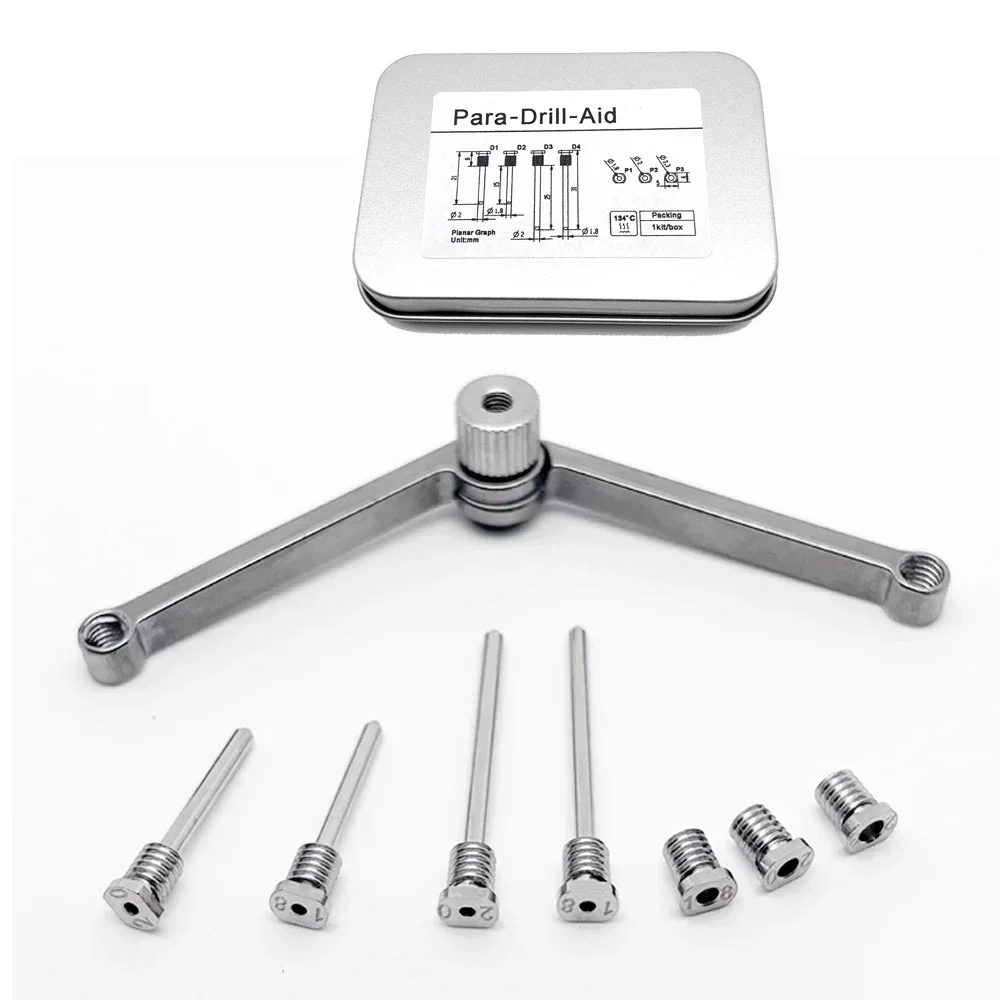 

High Precision Dental Implant Surgical Guide Kit Complete Drilling System for Dentists with Multiple Drill Sizes