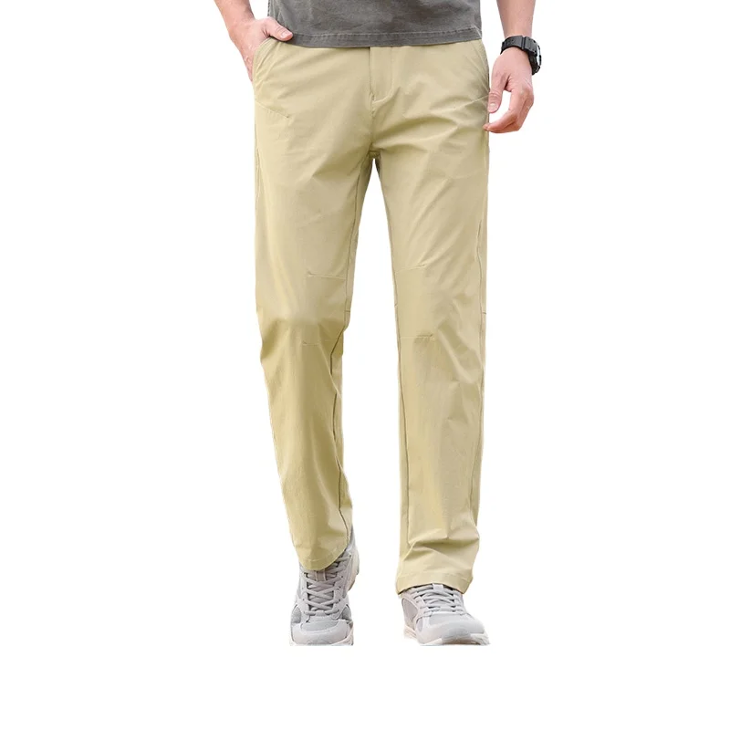 

Men's Fashion Hiking Pants Summer Lightweight Nylon Blend Outdoor Waterproof Sports Casual Trousers Camping Mountain Climbing