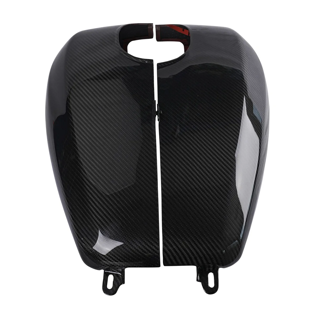 Motorcycle 3K Twill Glossy Carbon Fiber Fuel Tank  for   Road Glide Street Glide 2024-2025