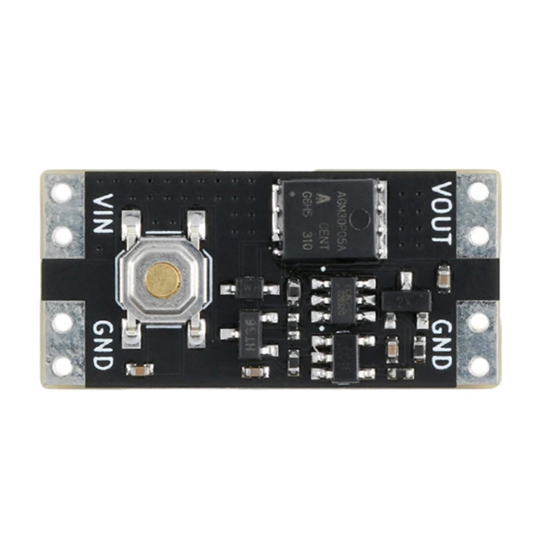 1Pcs Single Bond Button Bistable Switch Module 4.5-26V 1.3UA Load 10A Low Power Wide Voltage Mini One Key Switch Module