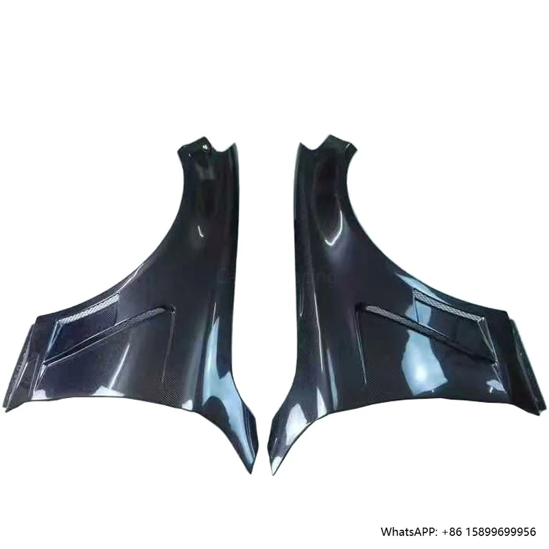 

Wet Carbon Fiber Sports Style Front Fenders Bodykit for Mercedes Benz C63 C63S AMG W205 Sedan Cars Accessory