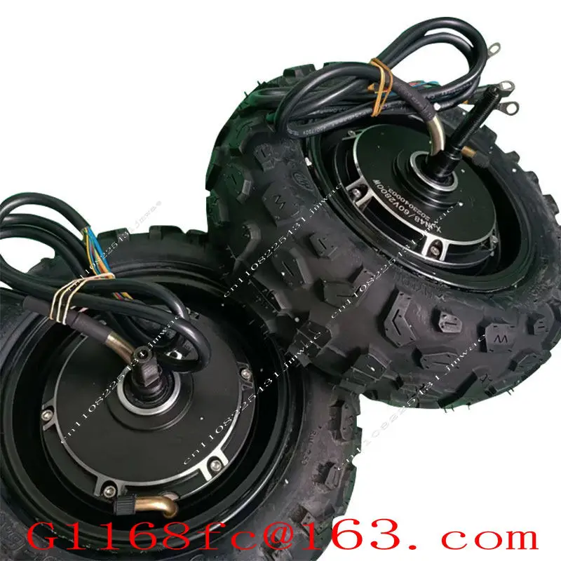 11 Inch Front and Rear Dual Drive New 48/72VD Brushless Motor High Power 2800W