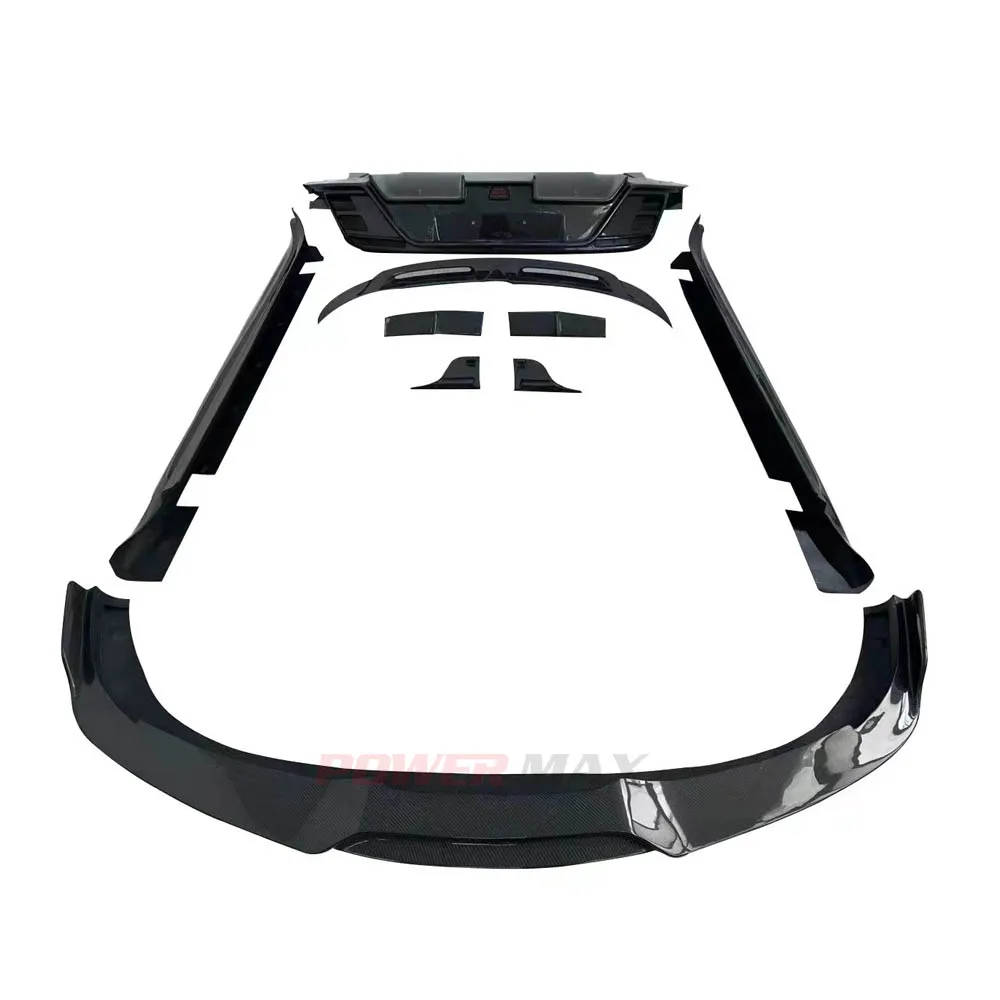 Carbon Fiber Rear Trunk Sopiler Winglets Dcuktail Fits for  Porsche Taycan/Taycan 4s Bodykit Car Parts