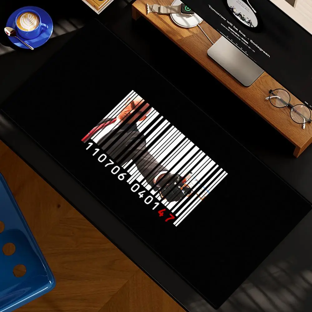 

Hitman Codename Agent 47, коврик для мыши, коврик для мыши XXL, компьютерные аксессуары, большая клавиатура, коврик для ноутбука, стол, новый продукт, геймерские игры