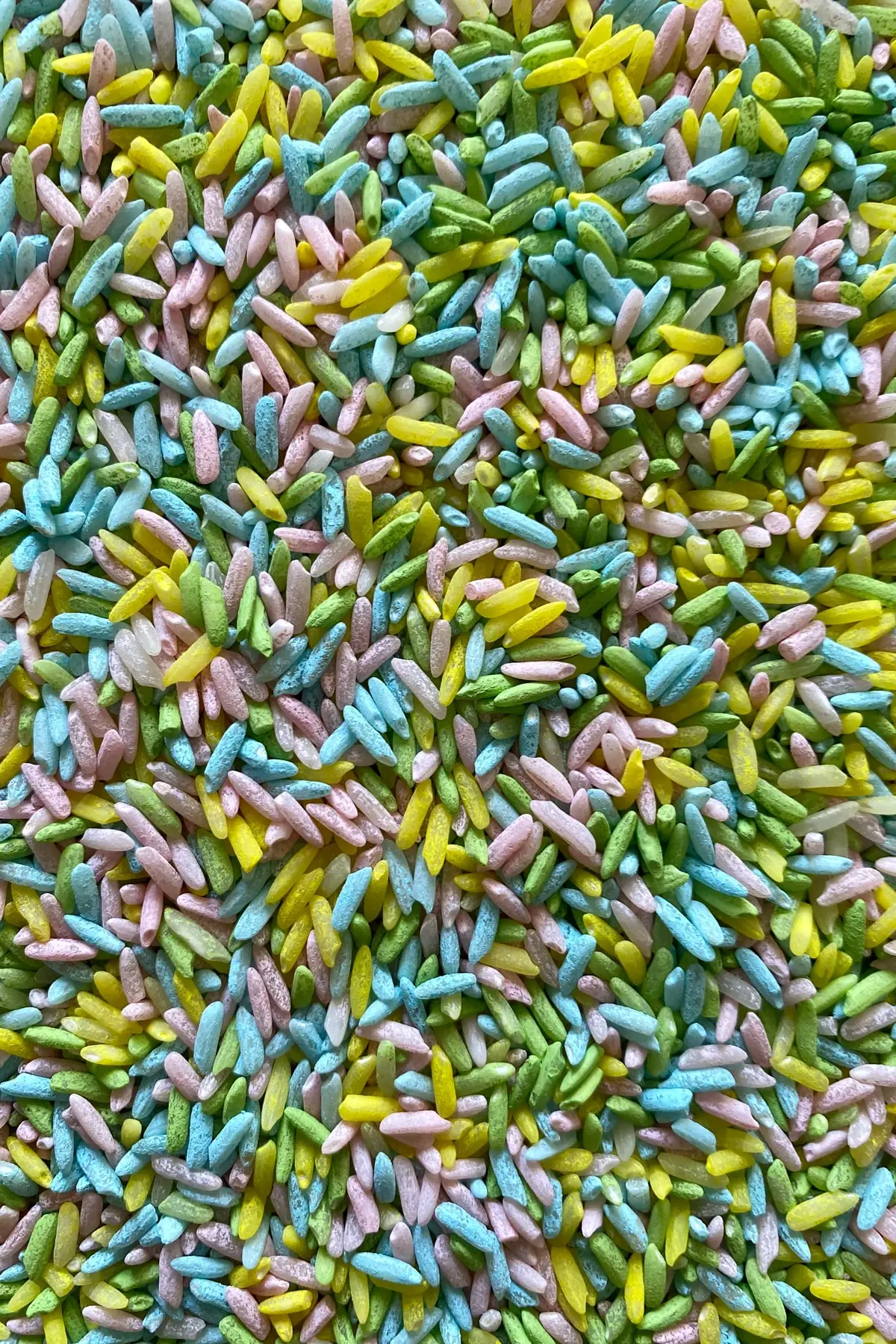 Bahan Mengisi Warna Pastel Permainan Sensorik