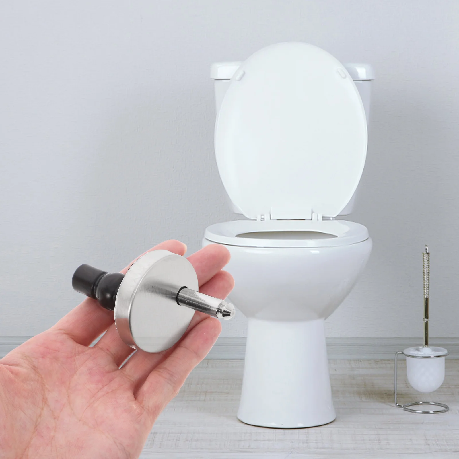 

2Pcs Toilet Seat Bolts Screws Reliable Choice Good Material for Broken Old Toilets Simple Design Multi-Functional Home Repair