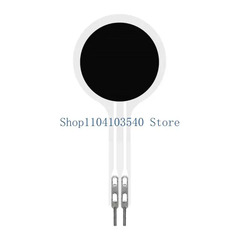 02DC Thin Film Pressure Sensor Sensitive Polymer Piezoelectric PVDF Pressure Transducer Flexible Piezoelectric Film Sensor