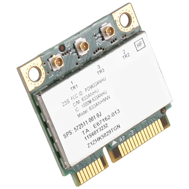 Top-3X 6300AGN 633ANHMW การ์ด Wifi ไร้สาย Mini Pcie การ์ด 802.11A/G/N 2.4G + 5.0 Ghz สําหรับ Lenovo Thinkpad T410 T420 T430 X220