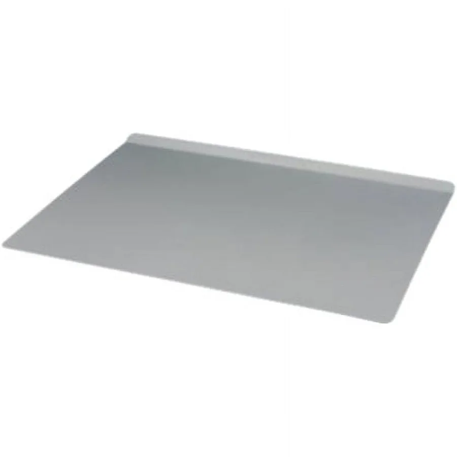 Nonstick jumbo cookie sheet for baking, aluminum with light gray coating, dishwasher and oven safe to 450F