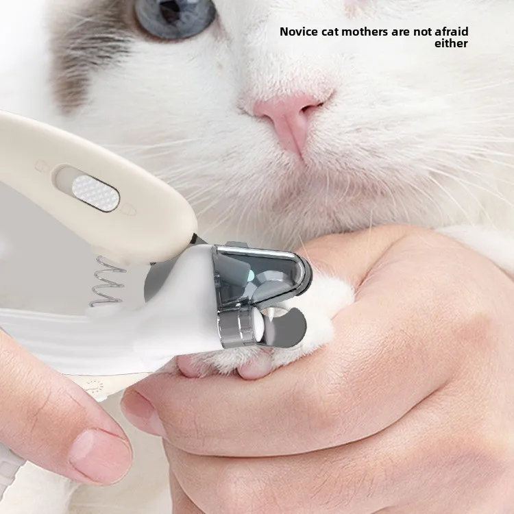

Pet LED Nail Clipperss Dog Nail Clippers Little Whale Cat Finger Novel Simple Atmosphere Comfortable