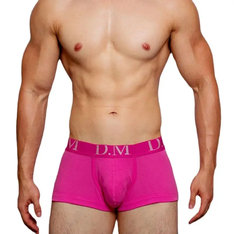 Men Underwear Boxer Ropa Interior Hombre Underpants Screw Thread Men Underwear Cotton Cueca Masculina Boxer Para Hombre Bielizna