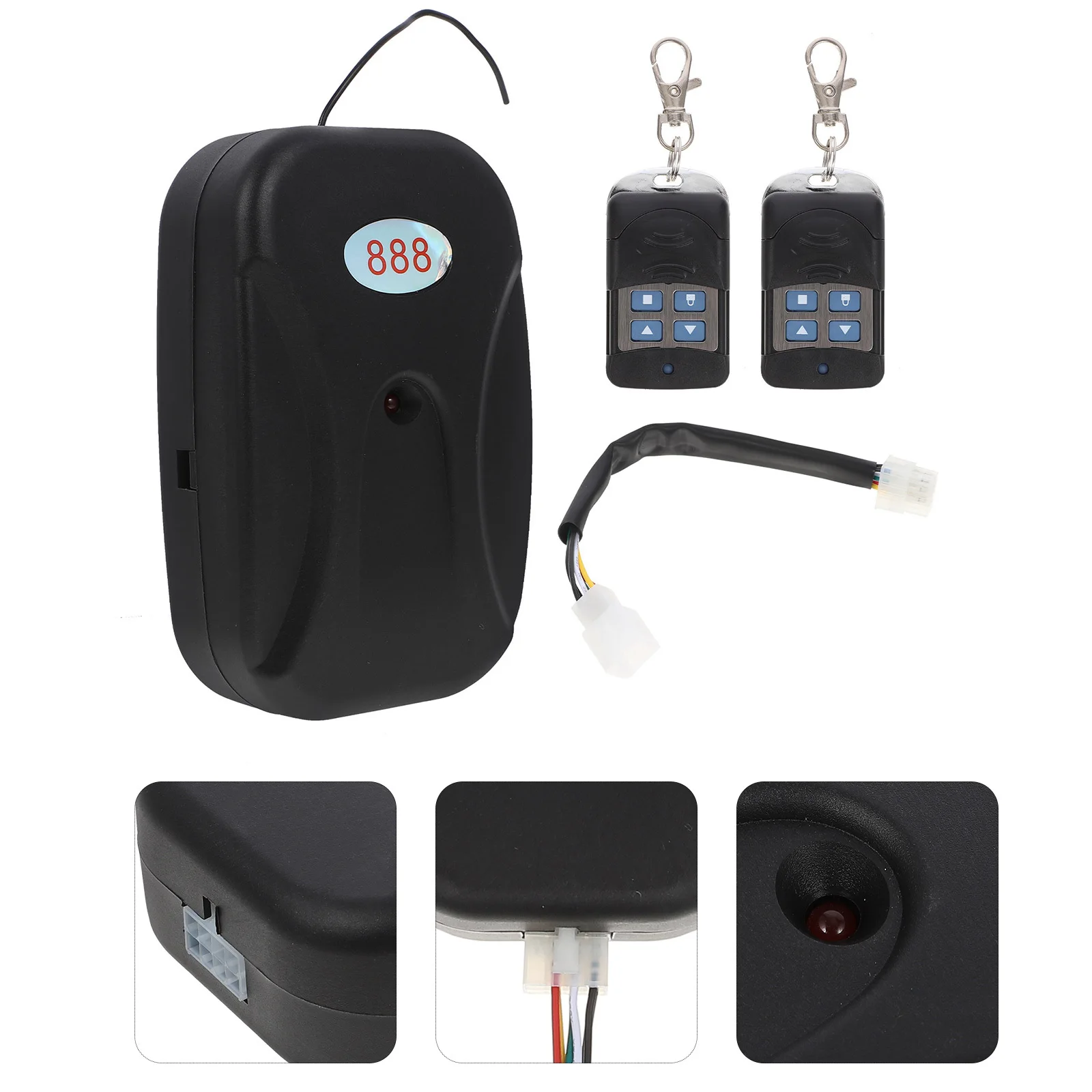 

1Set Garage Door Remotes High Performance Transmitter Easy to Use Remote Opener for Garage Door Control System