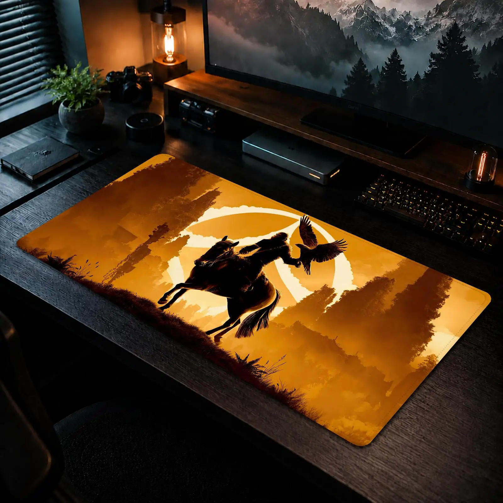 

Kingdom of the Planet Mouse Pad Gaming office Non-slip Desk Mat Diy Mousepad Large Game Keyboard overlock