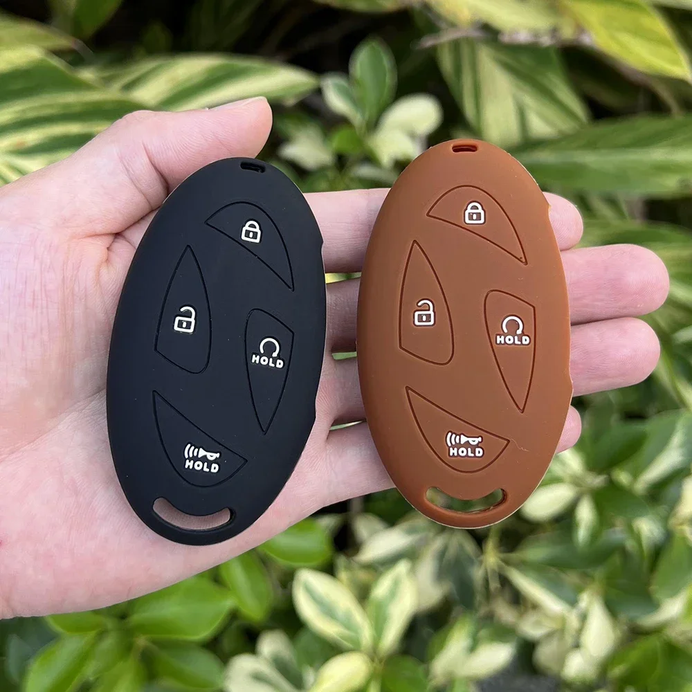 Silicone Protector Cover Shell Holder for New Kona SX2 for Hyundai IONIQ 6 New Grand Prix GN7 Car Key Case Keychain Accessories