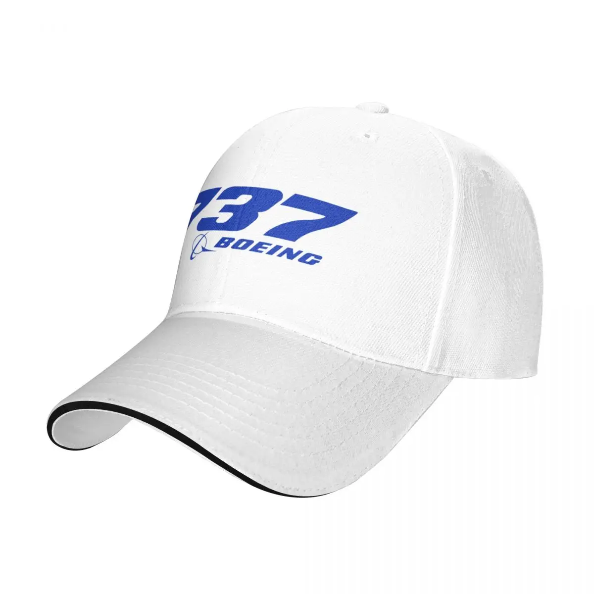 Airplane Boeing 737 Sign Outfit Unisex Baseball Cap Caps Hat Vintage Formal Running Golf Snapback Hat