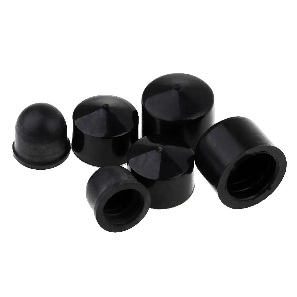 

PU Rubber Replacement Pivot Cups Black for Skateboard Trucks Longboard Suspension City Riding
