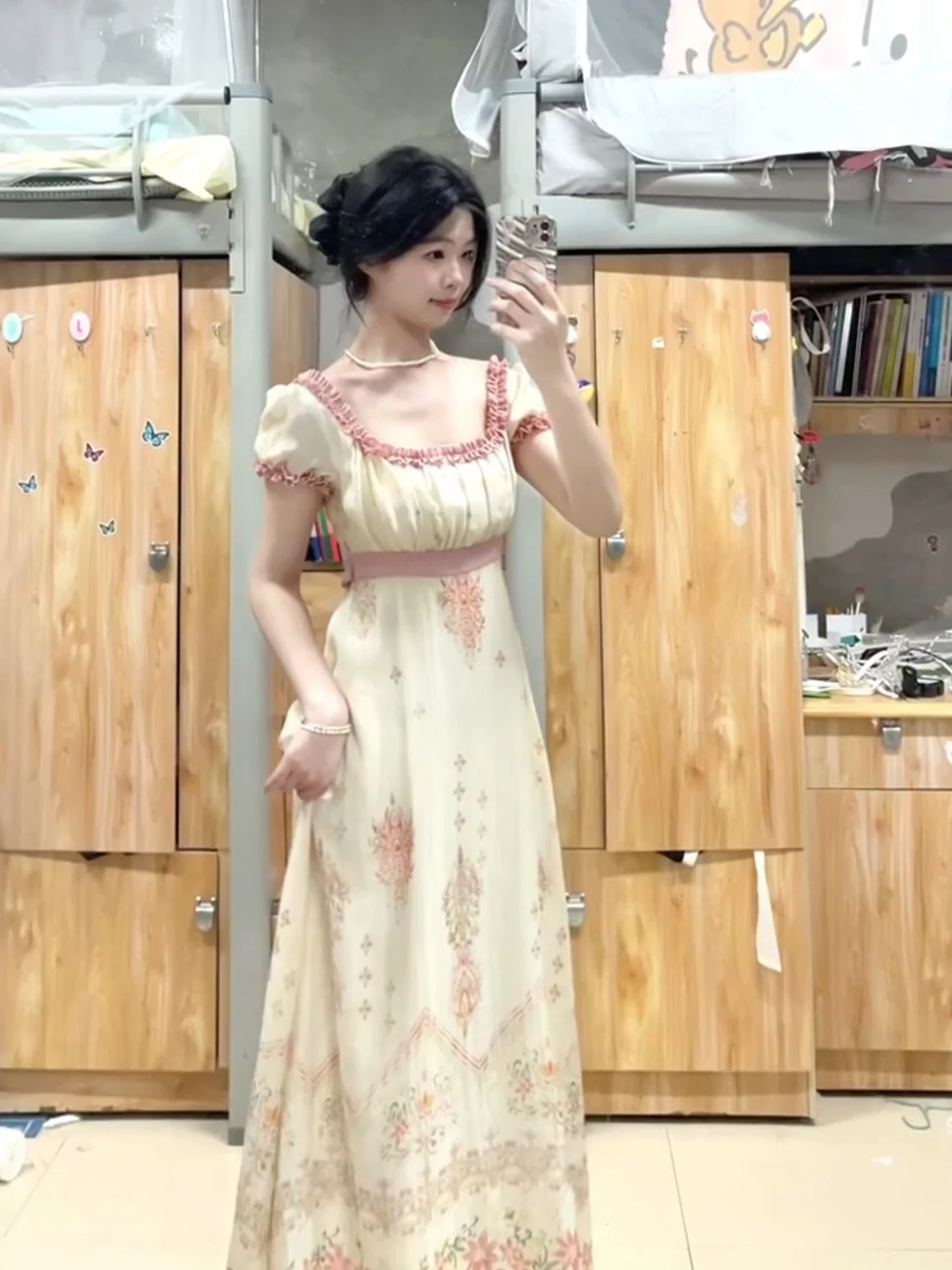 

Элегантное летнее женское платье XZY с оборками, тяжелой вышивкой, завышенной талией, квадратным вырезом, больших размеров, А-силуэт, длинное