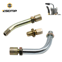 ZSDTRP 1pcs Elbow Tube for PHBG 17.5 19 21 Carburetor Motorcycle PJ PWM PE TM VM PWK Carburetor Elbow Accessories Replacement