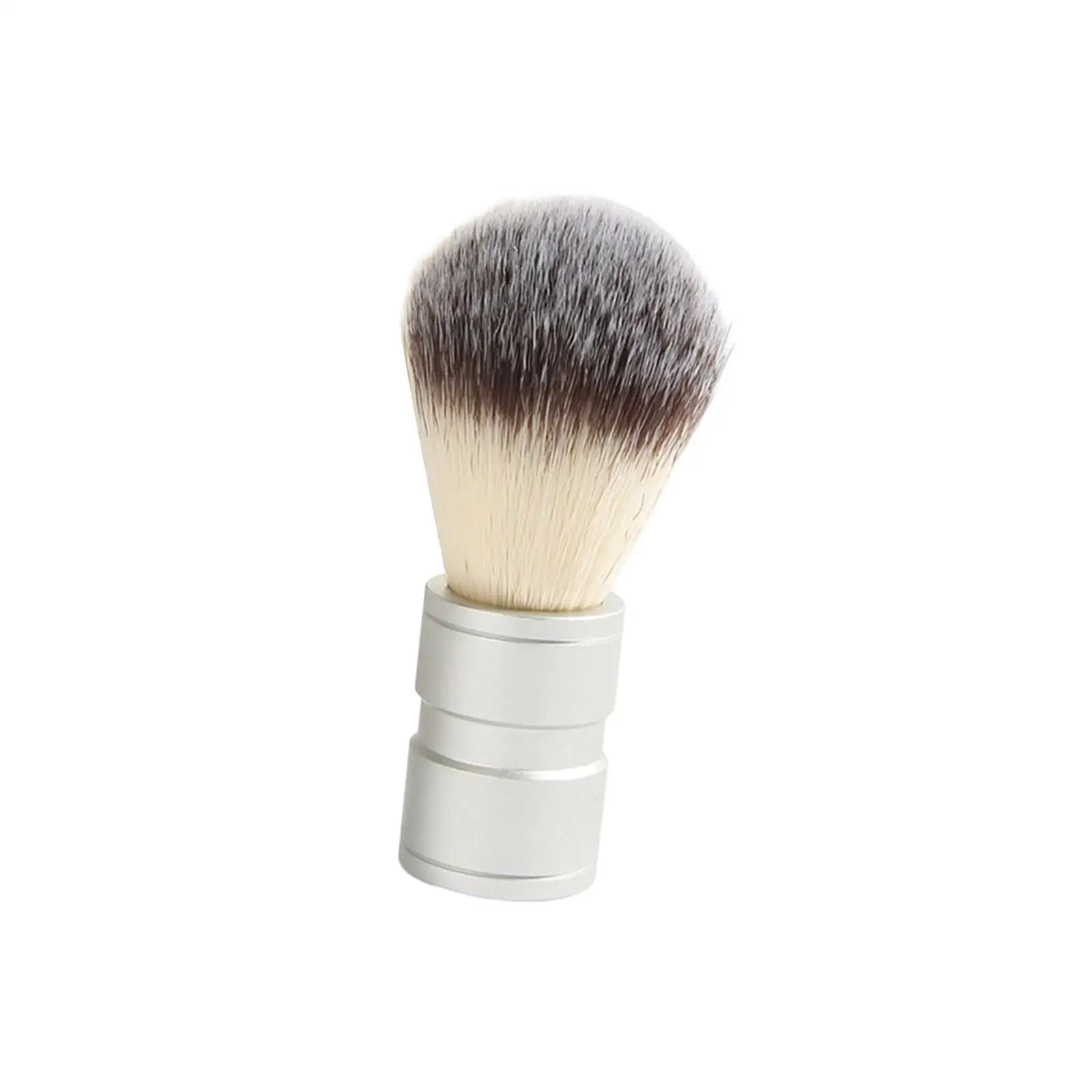 Barbers Shaving Brush Male Grooming Stainless Steel Handle, for Barbershop Festival Gifts