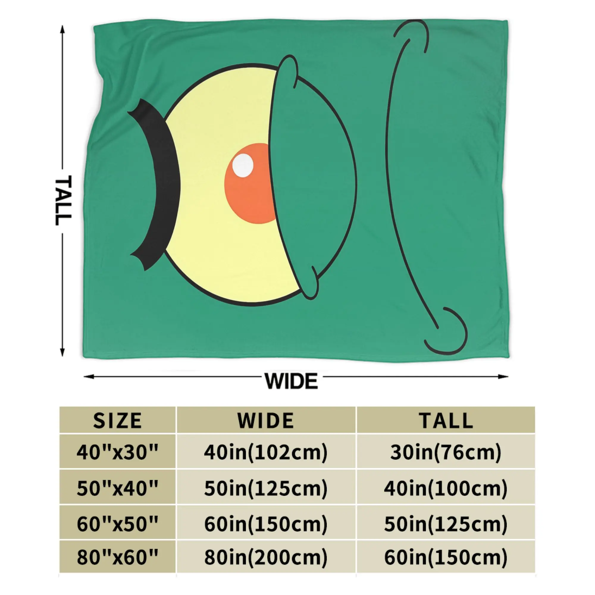 SpongeBobs Solid Green Plankton Closeup Plush Blanket Girls Boys  Flannel Bedding Throws For Couch Chair Soft Bedspread Gift view 6