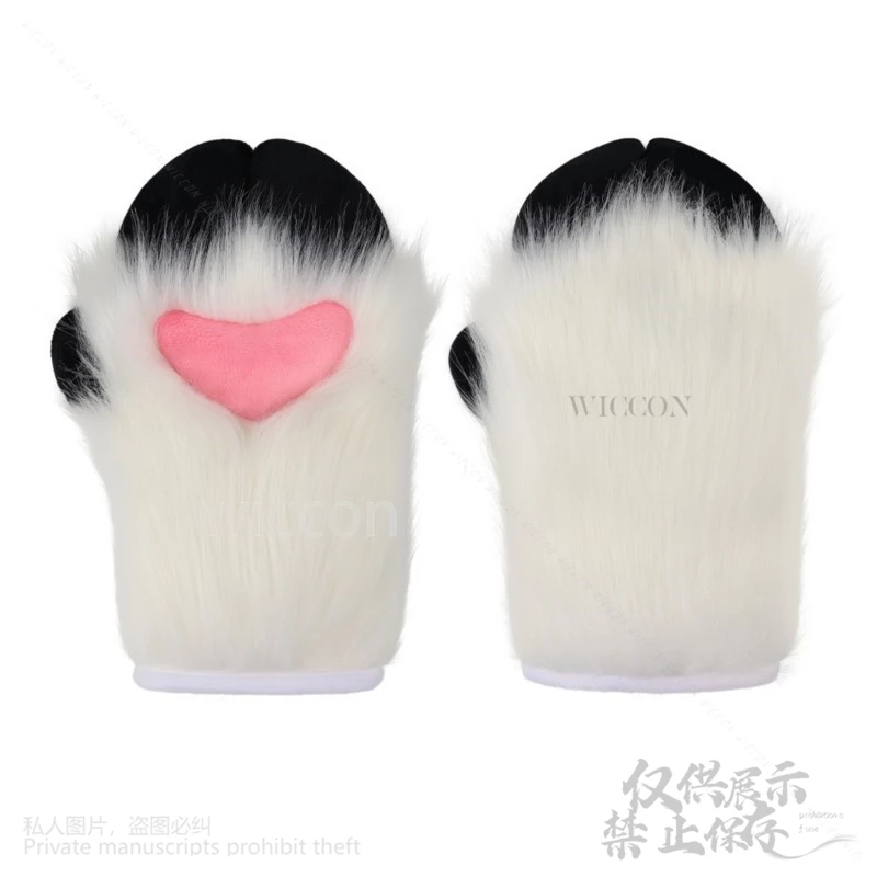 Anime Animal Cosplay Kig Fursuit Kigurumi Furry Lamb Nails Gloves Paw Props Cute Masquerade Party Halloween Carnival Customized