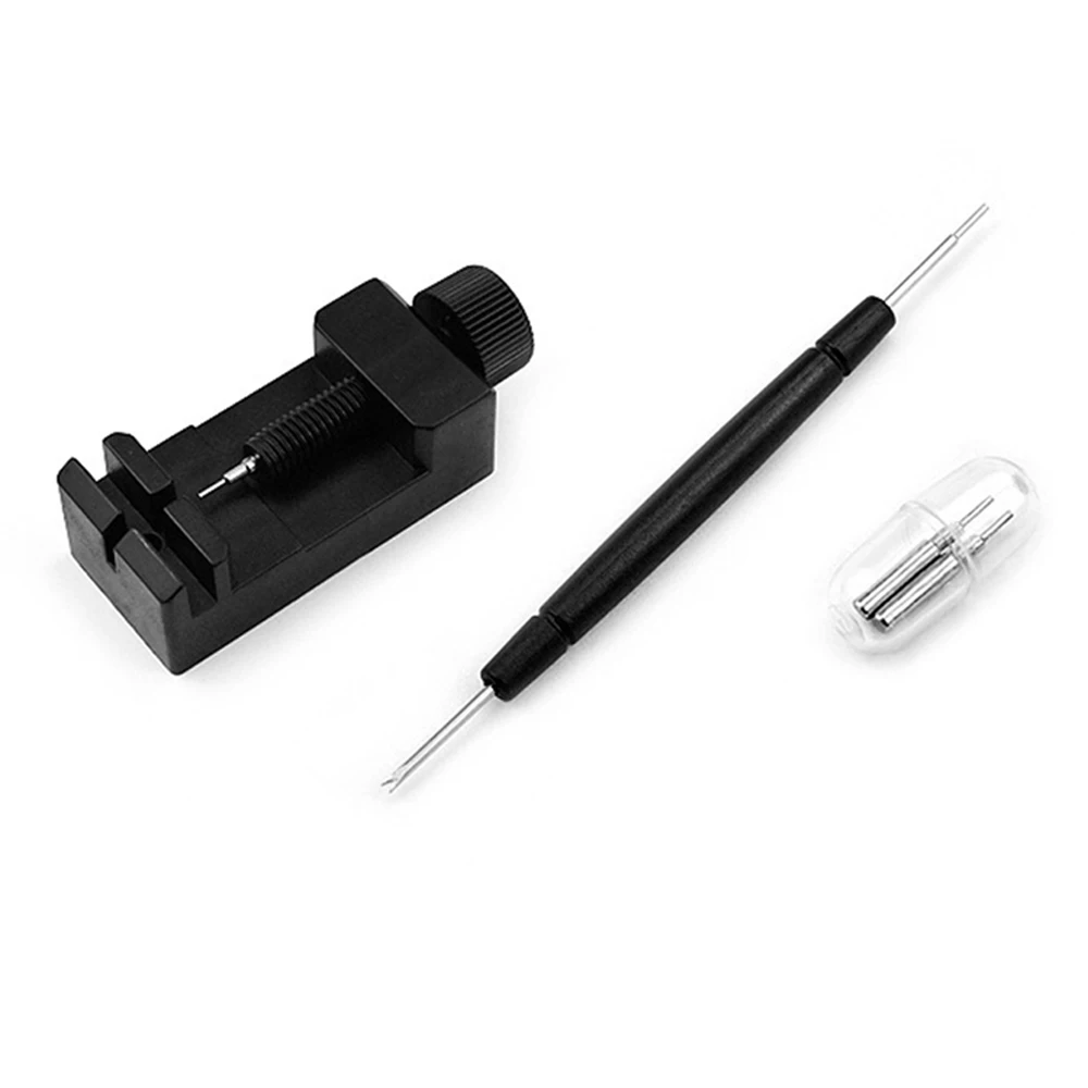 

Watch Band Strap Link Pin Remover Repair Tool Kit for Watchmakers with Pack of 2 Extra Pins Watchband Tools Bracelet Strap