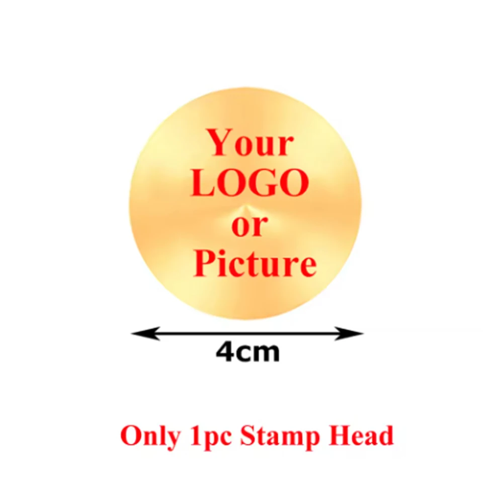 Aangepaste aardewerk stempel voor kleistempels Gepersonaliseerde logo & ontwerpmaker, perfect voor keramiek logo ontwerp zegel (2,5 cm - 5 cm) - afbeelding 1