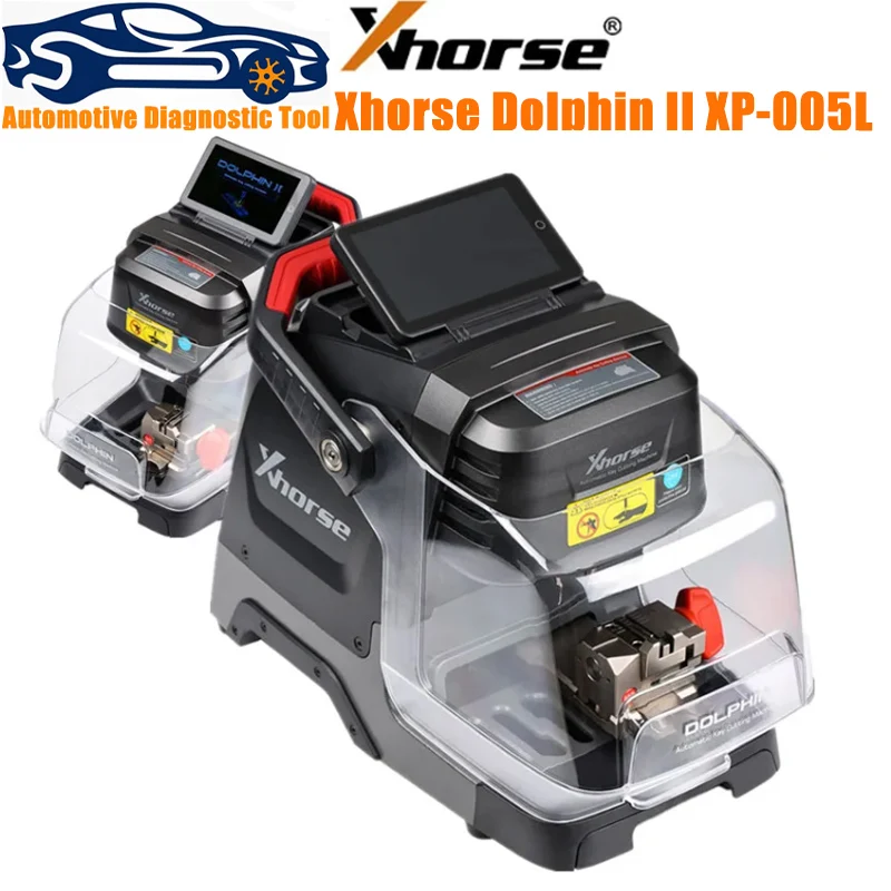 New Xhorse Dolphin XP005L XP-005L Dolphin II Key Cutting Machine with Adjustable Touch Screen