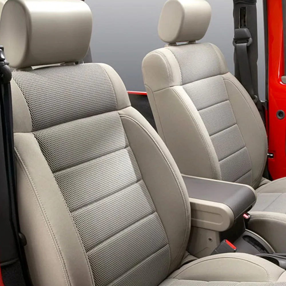 

Кожаные чехлы Nappa для Jeep Wrangler III Unlimited JK 4-дверные 2006 2007 2008, комплект чехлов на автомобильные сиденья, аксессуары для защиты салона