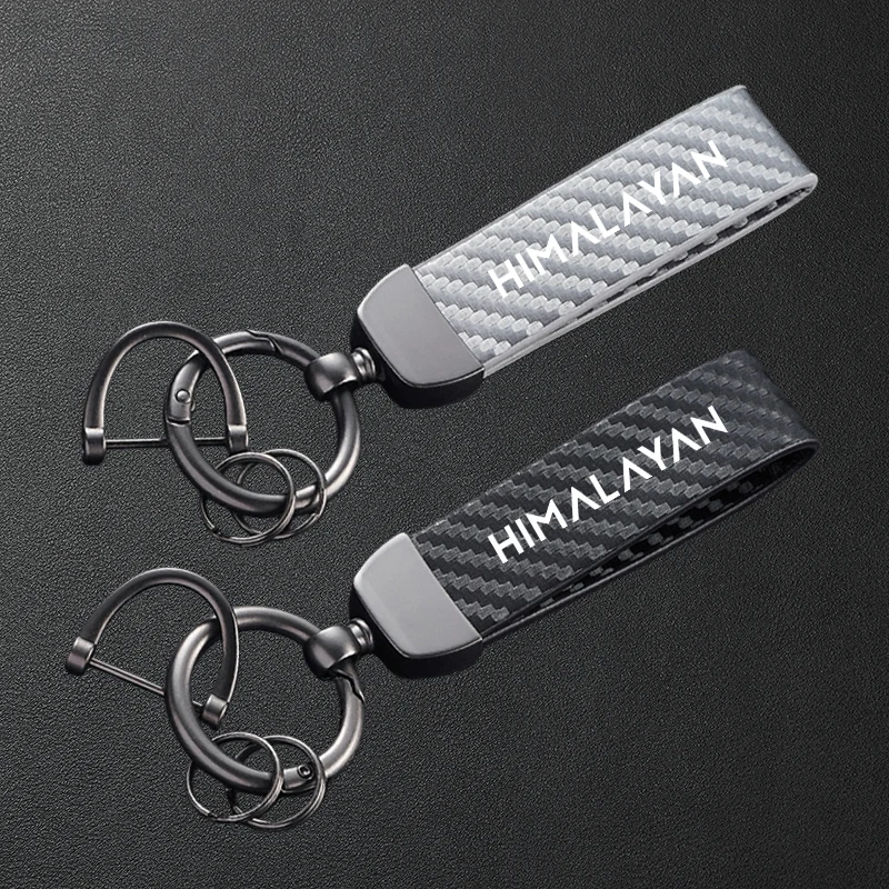 

Для Royal Enfield Himalayan 411 400 Bullet/Meteor/Classic 350 500 Interceptor 650 мотоциклетный брелок с рисунком из углеродного волокна