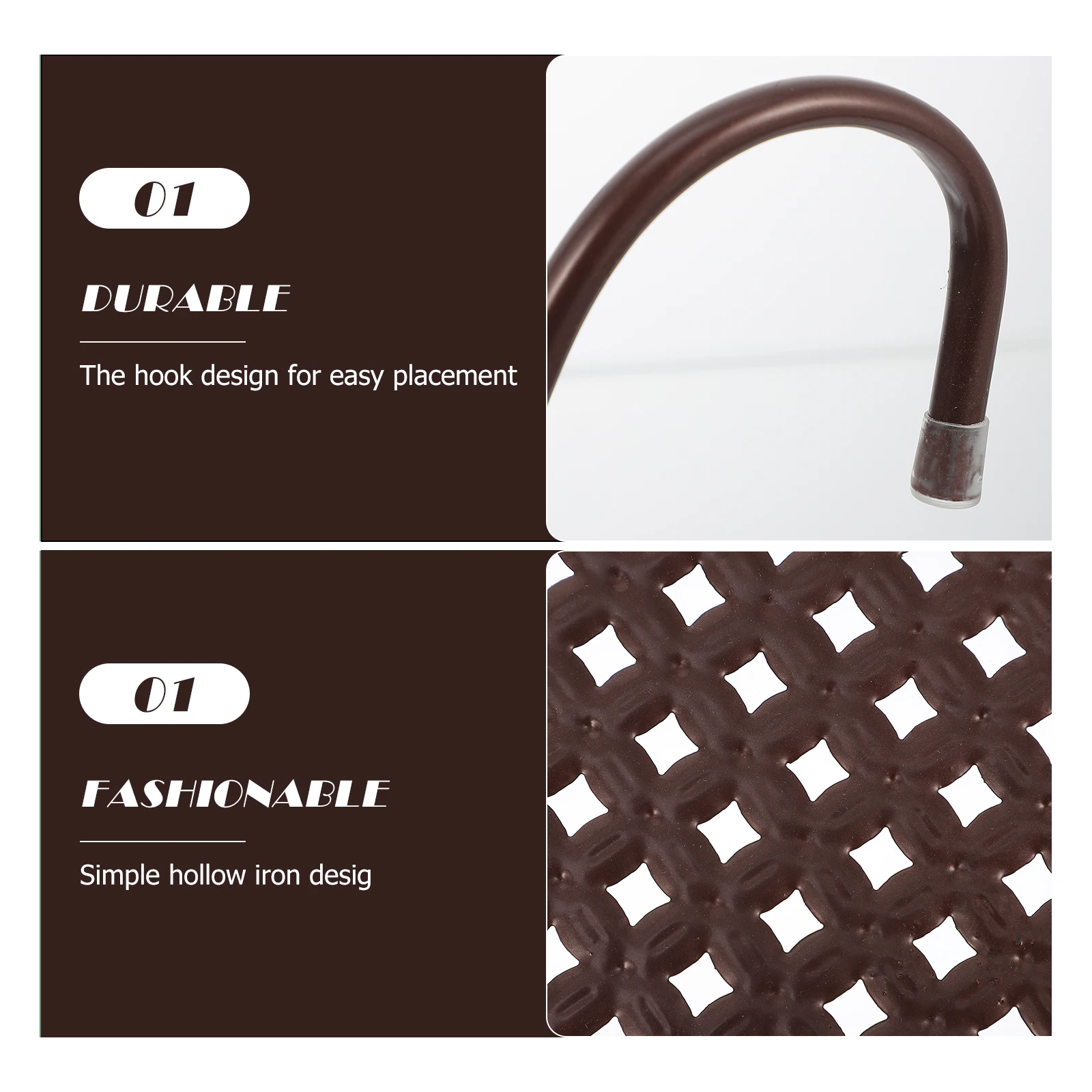 

2pcs Wall Stand Durable Guardrail Hanging Flowerpot Stand Balcony Flower Pot Stands Outdoor Indoor Plant Rack Simple Design