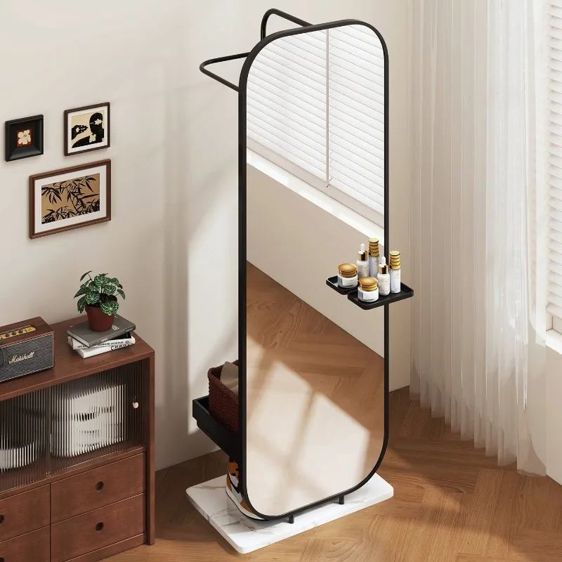 

Standing Floor Mirror Modern Items Korean Style Full Body Aesthetic Mirror Funky Luxury Spiegel Wand Living Room Decorations