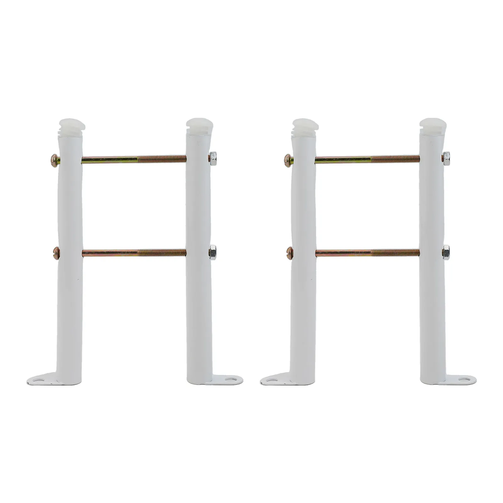 Practical Floor Bracket Radiator Support White 10cm/15cm/20cm Bottom Bracket Easy Installation Low-carbon Steel