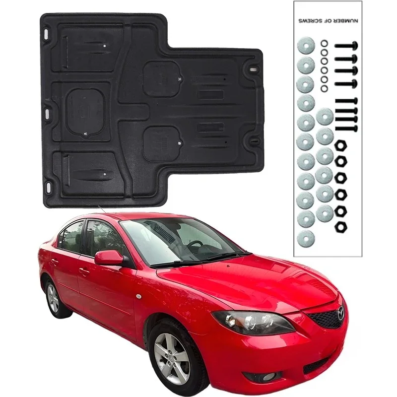 

Higher Quality Alloy Under Engine Guard Mudguard Board Splash Shield Mud Fender Plate Panel For Mazda 3 Axela 2006-2013 1.6L