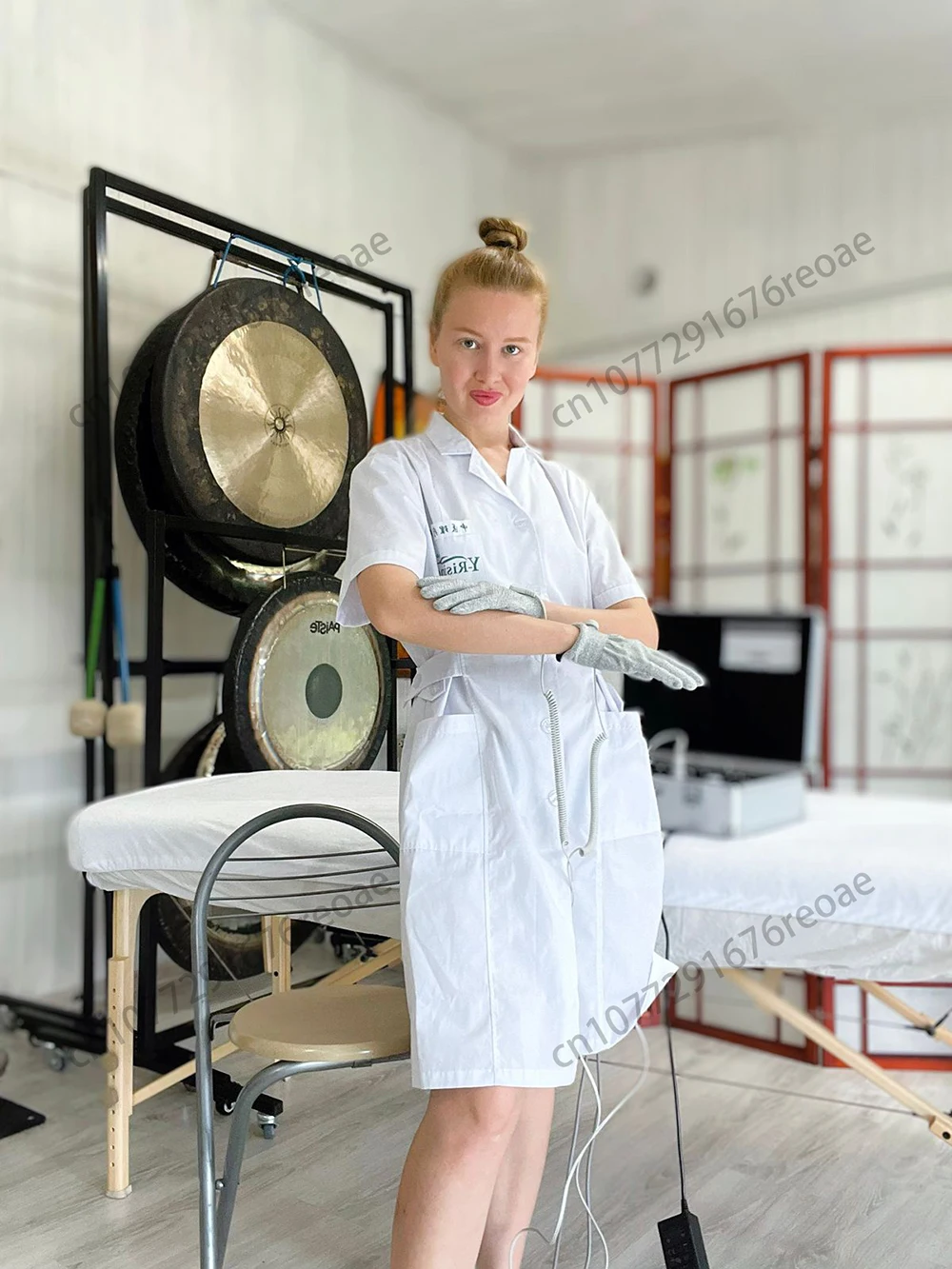 

Russian Authentic Foho www DDS Bioelectric Home Physiotherapy Massager, Chinese Gloves, Conductive Meridian Therapy