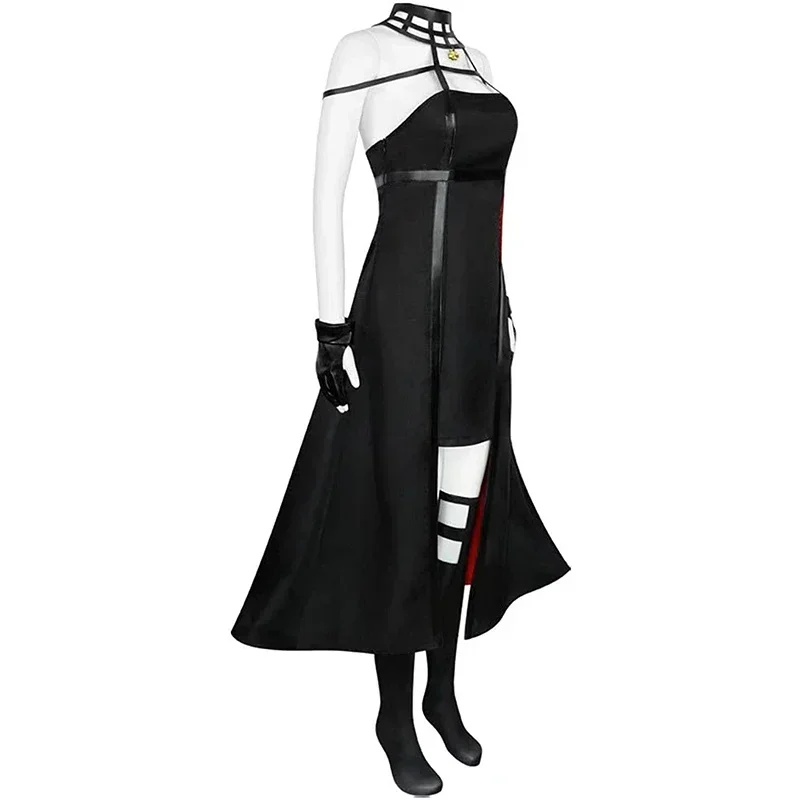 aa waq99 Yor Forger Costume Anime Spy X Family Cosplay Wig Dress Suit Black Red Uniform Skirt Halloween Women C qq 2025