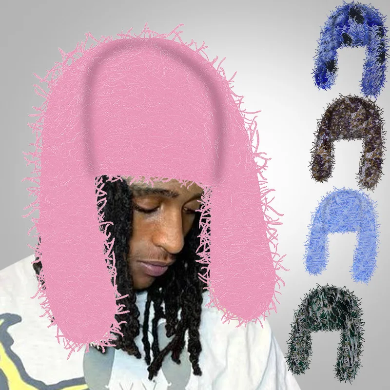 

Мужская и женская утолщенная ветрозащитная шапка на флисовой подкладке, уличная теплая вязаная шапка для катания на лыжах, спортивные шапки для защиты ушей