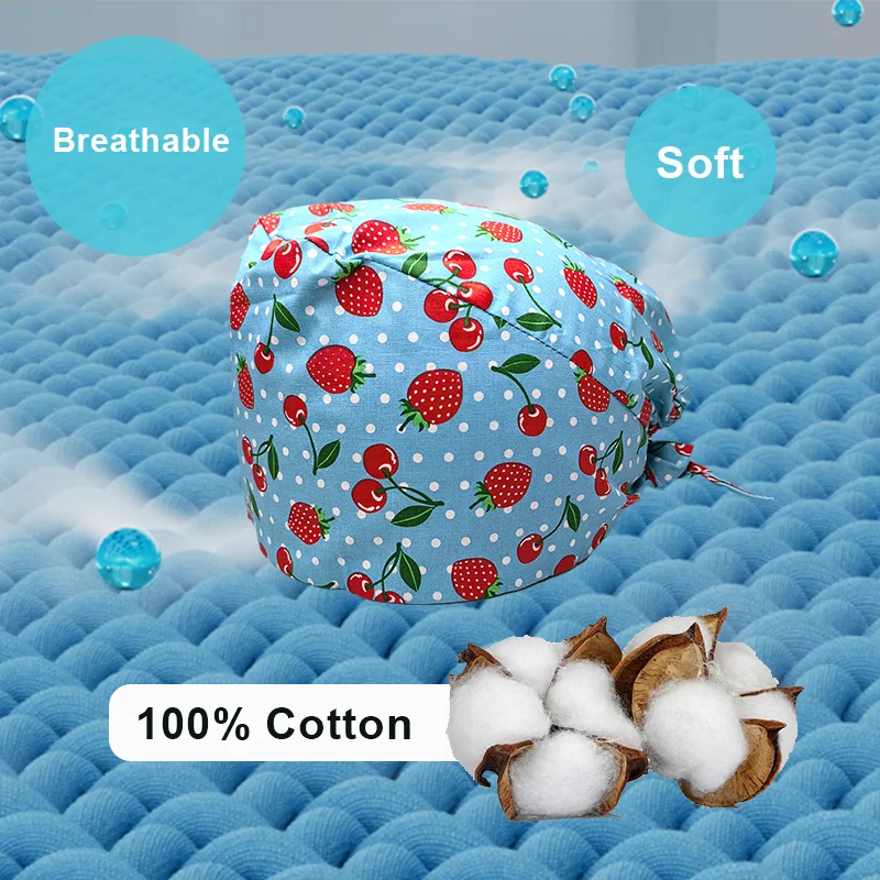 Surgical Cap Woman Caps Dentist Scrub Women's Bucket Hat Clinical Men's Surgeon Man Medical Hats for Men Winter Operating Room