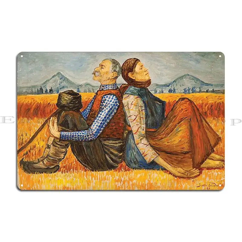 In The Rye Zlatyu Boyadjiev Zlatiu Boiadjiev Zlatio Boiadzhiev Boyadzhiev Bulgaria Metal Signs Wall Decor Vintage