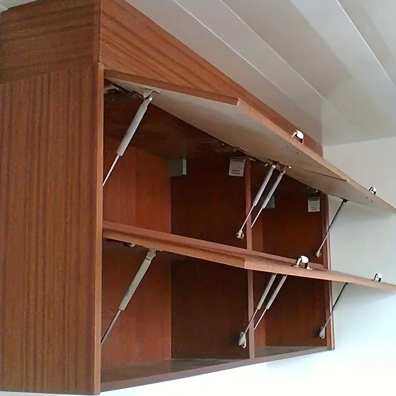 1 pedaço de haste hidráulica pneumática, haste pneumática, haste de suporte de mola de ar do gabinete, para usar com uma cama de porta dobrável.