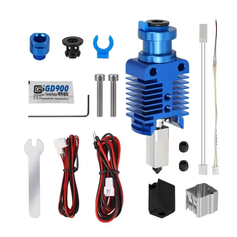 NEW Upgrade Hotend Kit High Speed Print Fast Printing Ender 3/CR10/VORON 2.4 Hi-End Extruder J-head 3 V2 CR10 Harden Steel Brass