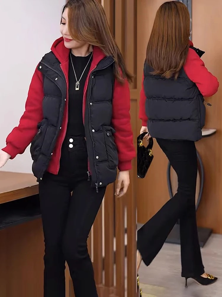 

Новая модная женская куртка-пуховик из хлопка для осени и зимы, элегантная укороченная модель, маленький размер