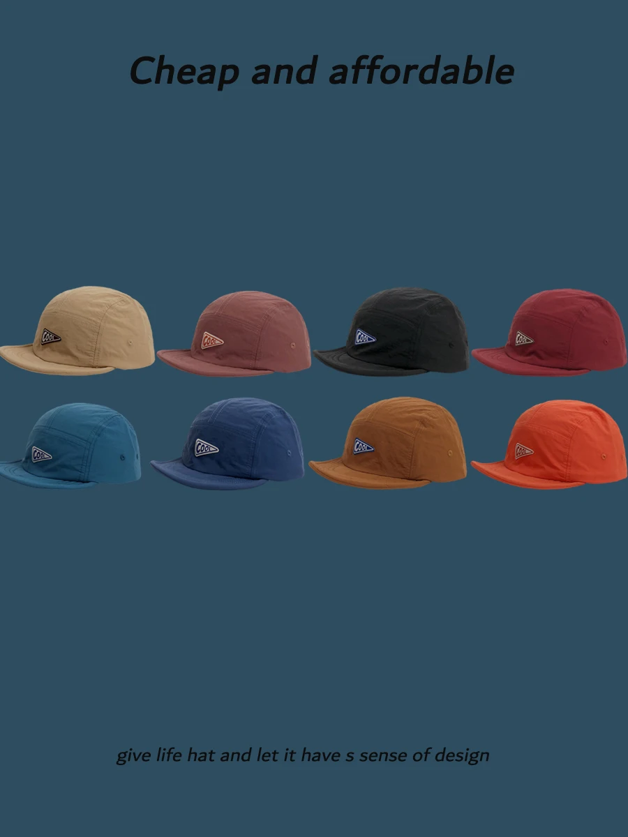 

American retro washed cap female Korean version couple big head circumference baseball cap male visor