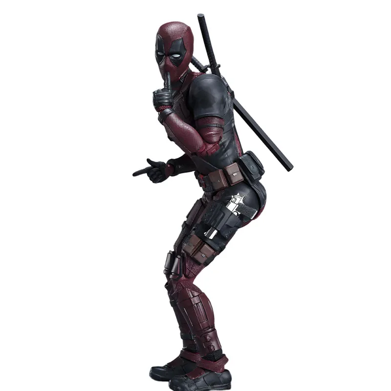 BANDAI Original S.H.Figuarts Deadpool (Deadpool 2) Anime Action Figures Toys for Boys Christmas Gift Collectible Model Ornaments
