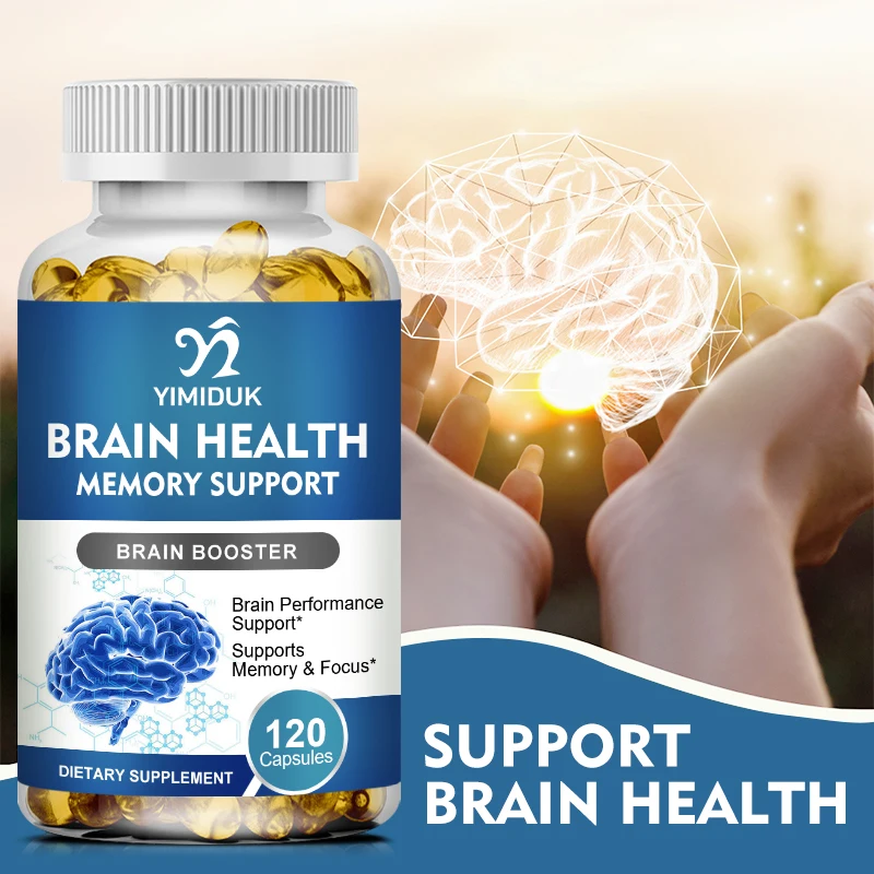 Nootropic Brain Supplement Capsules Improves Brain Memory Natural Neurocognitive Enhancement Brain Booster Supplements